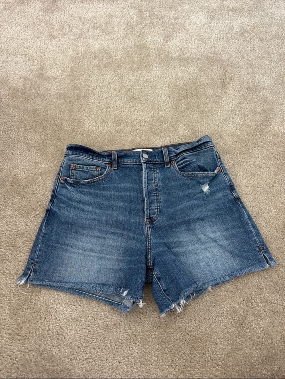 Daze Denim High-Rise Shorts